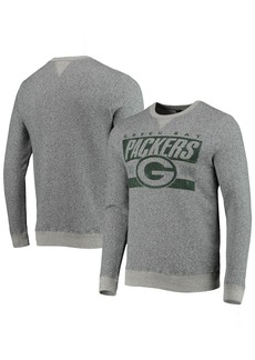Men's Junk Food Heathered Charcoal Green Bay Packers Team Marled Pullover Sweatshirt in Heather Charcoal at Nordstrom