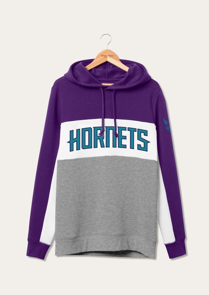 Junk Food NBA Charlotte Hornets Colorblock Hoodie