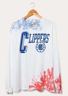 Junk Food NBA Los Angeles Clippers Tie Dye Flea Market Long Sleeve Tee