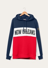 Junk Food NBA New Orleans Pelicans Colorblock Hoodie