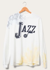 Junk Food NBA Utah Jazz Tie Dye Flea Market Long Sleeve