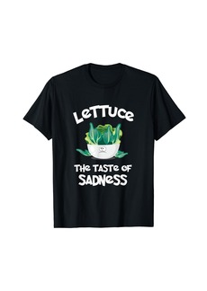 Taste of Sadness Funny Dieters Junk Food Lovers T-Shirt