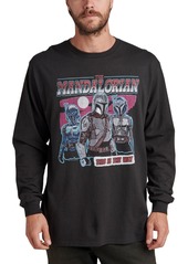 Junk Food The Mandalorian Mens Cotton Long Sleeves T-Shirt