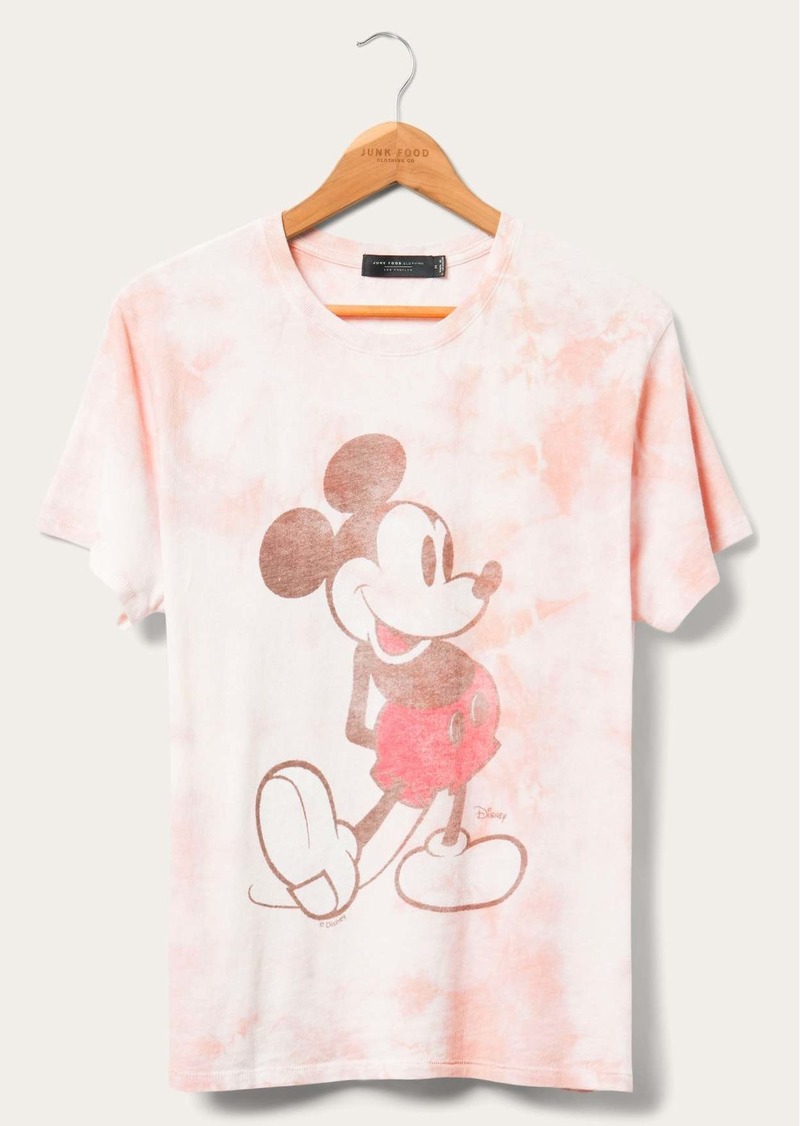 Junk Food Women's Classic Mickey Vintage Tee