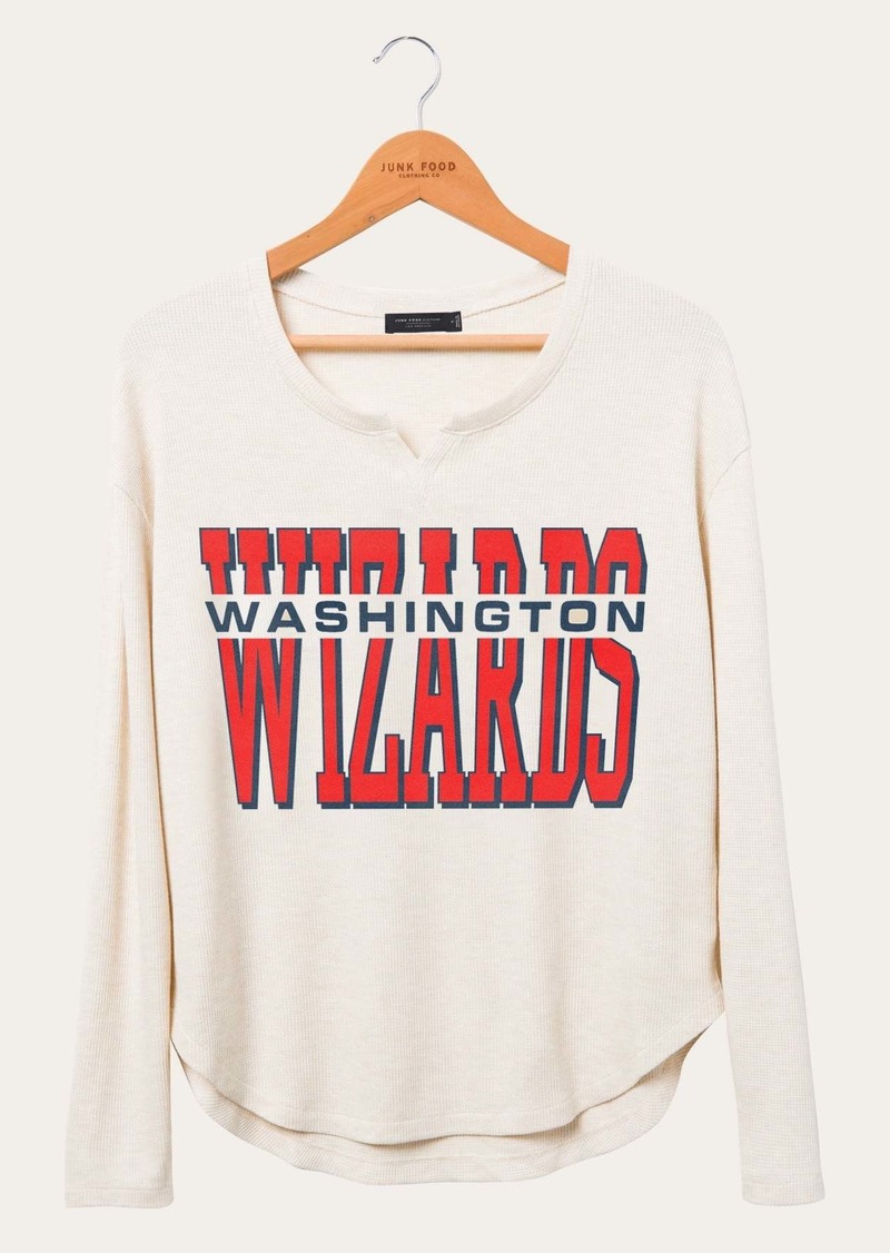 Junk Food Women's NBA Washington Wizards Sunday Thermal