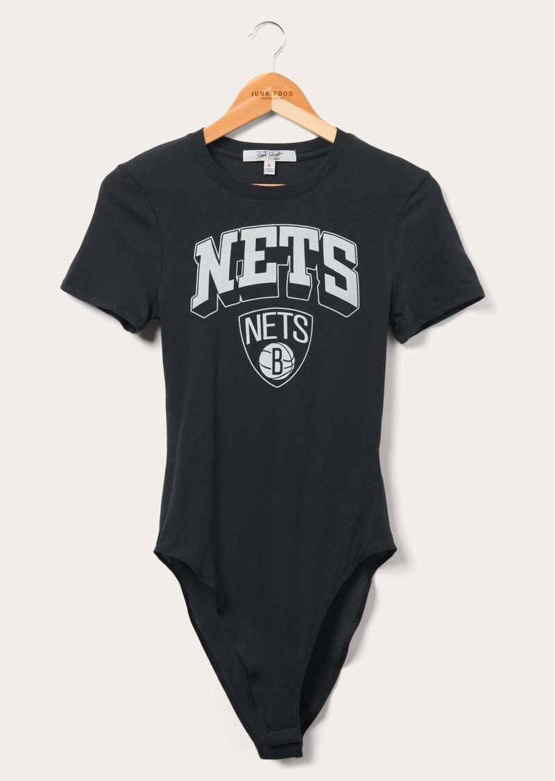 Junk Food Women's Nets Buzzer-Beater Bodysuit