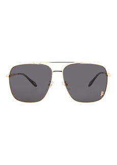 Just Cavalli Aviator-Frame Metal Sunglasses