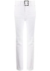 Just Cavalli belted waist trousers