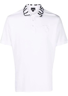 Just Cavalli collar-logo polo shirt