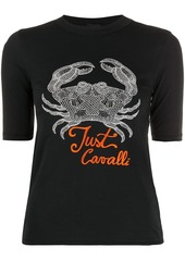 Just Cavalli Crab print T-shirt