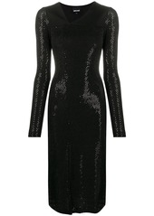 Just Cavalli embellished fitted dress