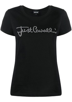 Just Cavalli gem-logo short-sleeved T-shirt