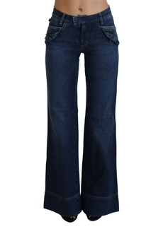 Just Cavalli Low Waist Fla Leg Cotton Women's Jeans