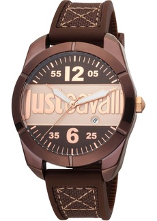 Just Cavalli Men's Young Brown Dial Watch