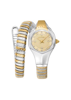 Just Cavalli Women's Amalfi Gold Dial Watch