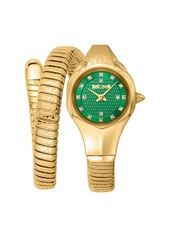 Just Cavalli Women's Amalfi Green Dial Watch