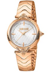 Just Cavalli Women's Animalier Silver Dial Watch