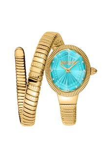 Just Cavalli Women's Ardea Turquoise Dial Watch