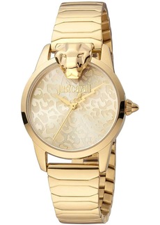 Just Cavalli Women's Classic Gold Dial Watch