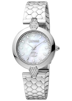 Just Cavalli Women's Donna Mother of pearl Dial Watch
