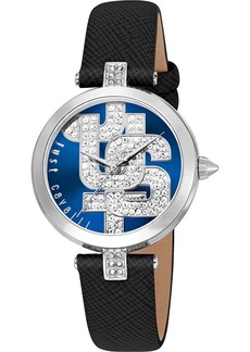Just Cavalli Women's Maiuscola Blue Dial Watch