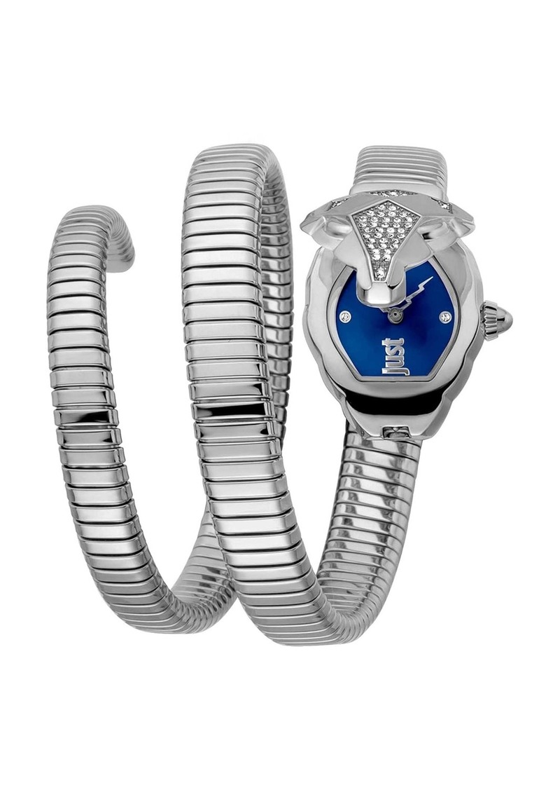 Just Cavalli Women's Nascosto Blue Dial Watch