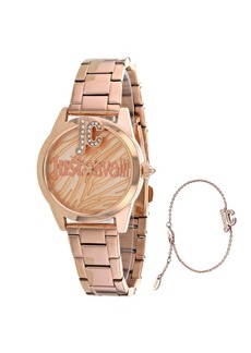 Just Cavalli Women's Rose gold dial Watch