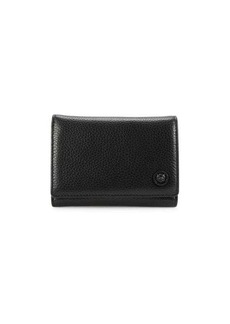 Just Cavalli Leather Trifold Wallet