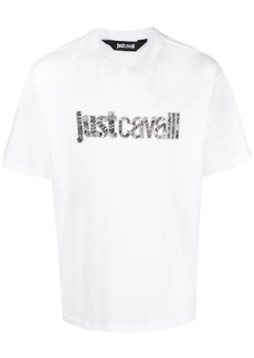 Just Cavalli logo-print cotton T-shirt