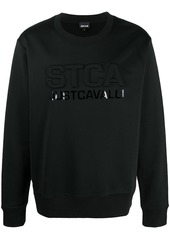 Just Cavalli logo print jumper