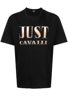 Just Cavalli logo-print short-sleeve T-shirt