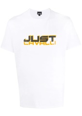 Just Cavalli logo print T-shirt