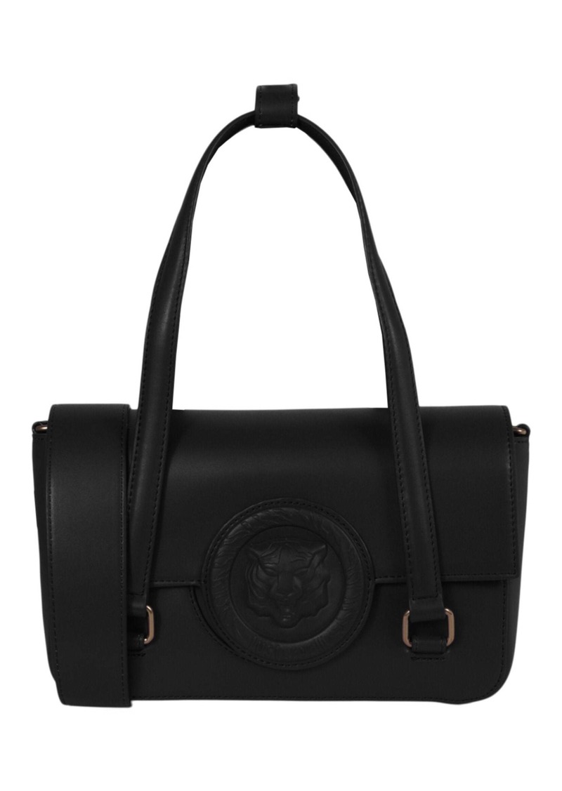 Just Cavalli Monocromatic Logo Small Shoulder Bag