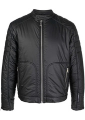Just Cavalli quilted-finish bomber jacket