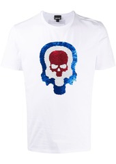 Just Cavalli sequined skull T-shirt