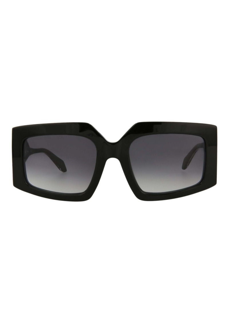 Just Cavalli Square-Frame Acetate Sunglasses