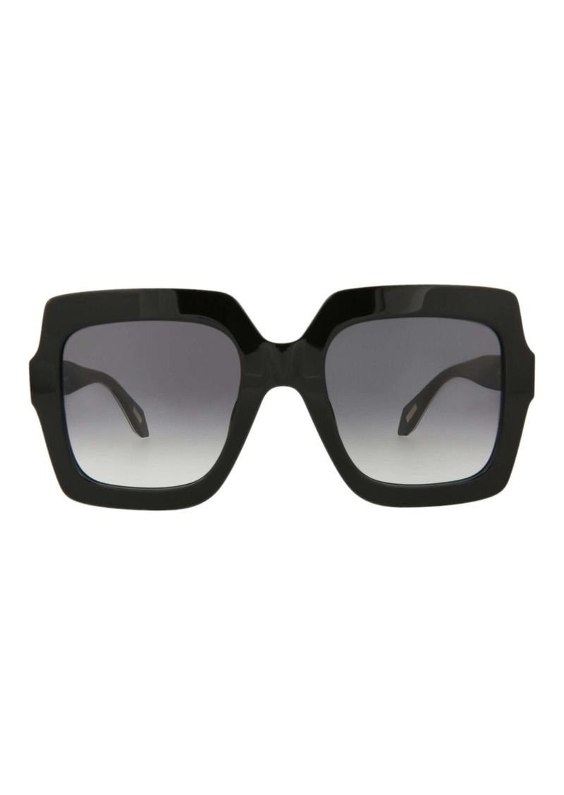 Just Cavalli Square-Frame Acetate Sunglasses