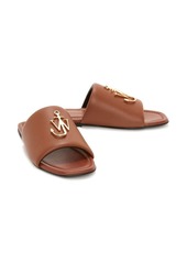 JW Anderson JW Anchor plaque slide sandals