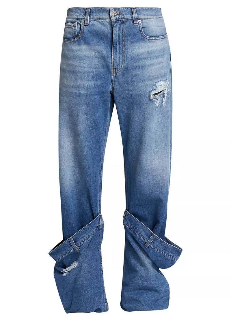 JW Anderson Bucket Low-Rise Jeans