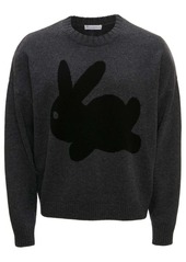 JW Anderson bunny-print crew-neck jumper