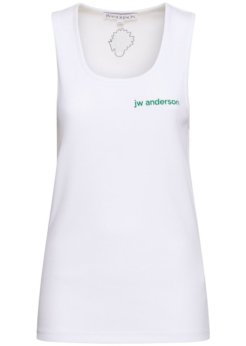 JW Anderson Chest Logo Embroidery Tank Top