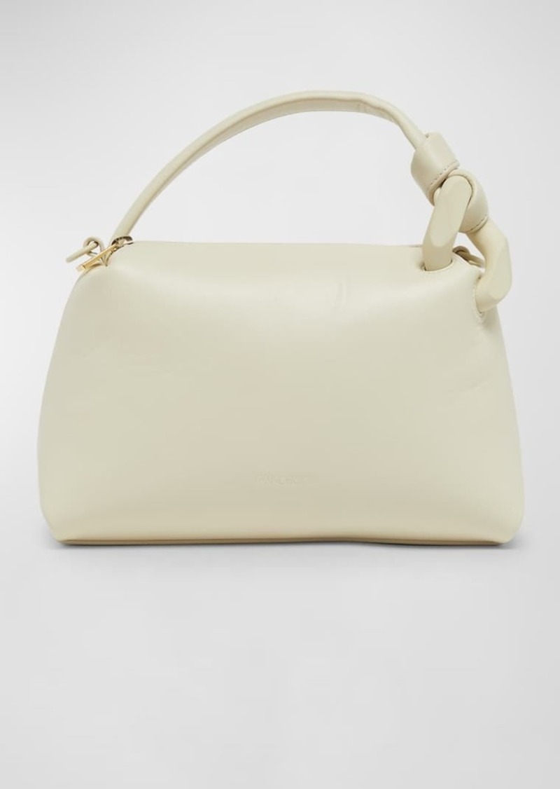 JW Anderson Corner Small Leather Top-Handle Bag