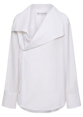 JW Anderson Cotton Poplin Shirt W/oversized Collar