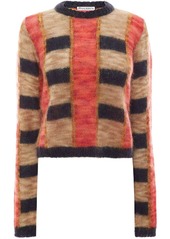 JW Anderson cropped panelled jumper