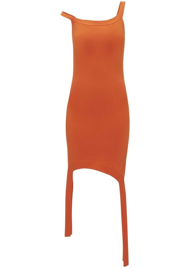 JW Anderson deconstructed knitted mini dress