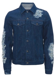 JW Anderson distressed -effect denim jacket