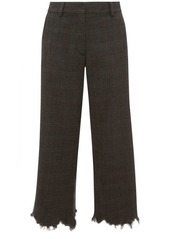 JW Anderson distressed-effect straight-leg trousers