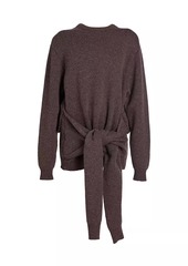 JW Anderson Draped Tie-Front Sweater