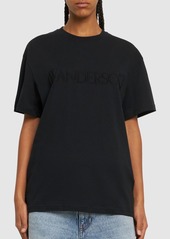 JW Anderson Embroidered Logo Jersey T-shirt