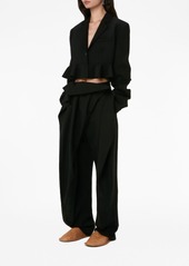 JW Anderson fold-over tapered trousers